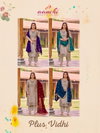 Plus Vidhi By Aanchi Vichitra Silk Kurti With Bottom Dupatta Wholesale Shop In Surta